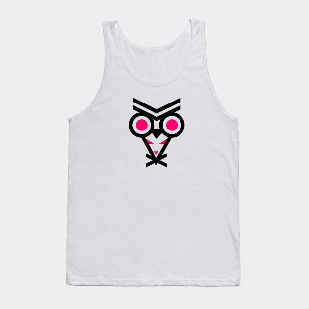 Owl Rat Tank Top by Johnitees